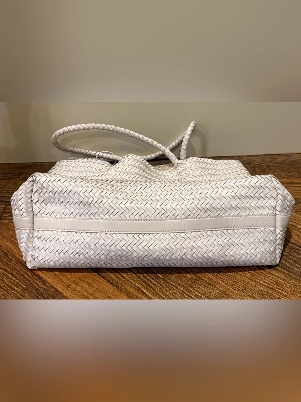 Madewell The Signature Woven Tote Leather Shoulder Bag
